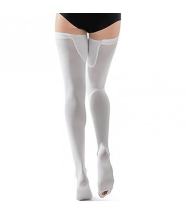 Flebysan calza autoreggente unisex antitrombo 18 mmHg