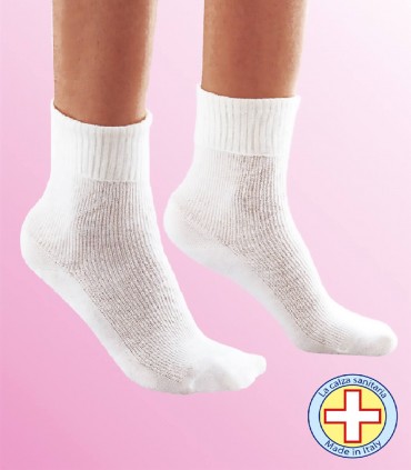 Rekordsan calza sanitaria donna in cotone art CS19