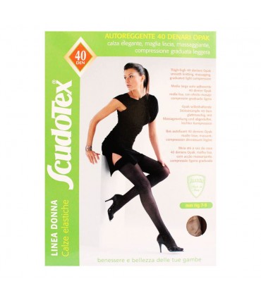 Scudotex calza autoreggente donna 40 Denari 7/9 mmhg art 463
