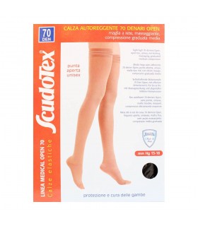 Scudotex calza autoreggente unisex 70 Denari 15/18 mmHg art 823