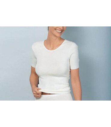 Medima Angora 20 maglia lana donna mezza manica art M1178