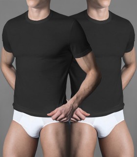 Perofil Pima Bi-Pack Rugby t-shirt girocollo uomo