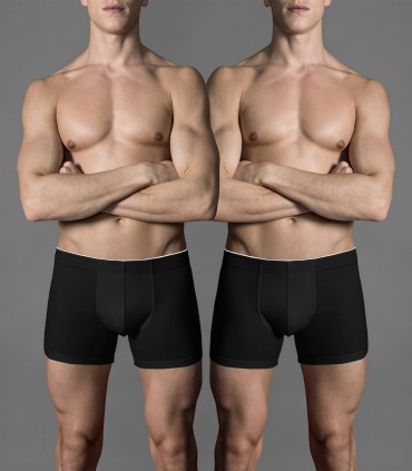 Perofil Match Bi-Pack boxer parigamba uomo