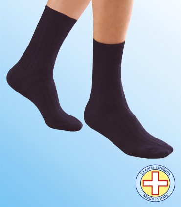 Rekordsan calza sanitaria uomo in lana art CS10