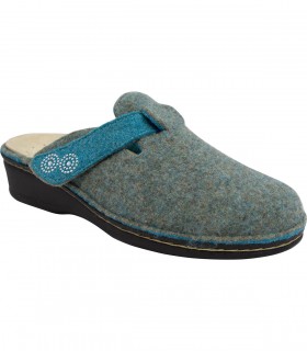 Ecosanit Mietta Feltro Double ciabatte donna