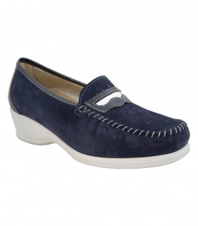 Ecosanit Malika Forato Camoscio Lac scarpe donna