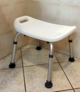 RehaMed Plus sgabello doccia con maniglie AB-14N