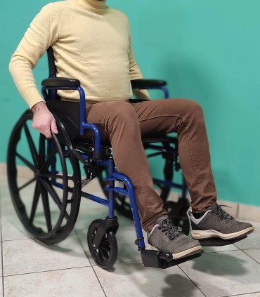 Termigea carrozzina pieghevole da autospinta CAR-PBE-43