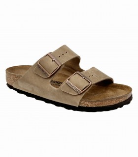 Birkenstock Arizona Oiled Leather tabacco brown ciabatte unisex