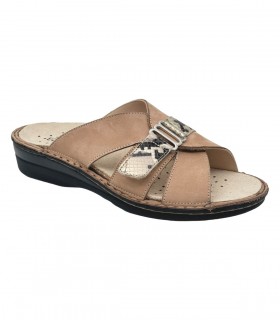 Ecosanit Eveline Nabuk Soft Cabala ciabatte donna