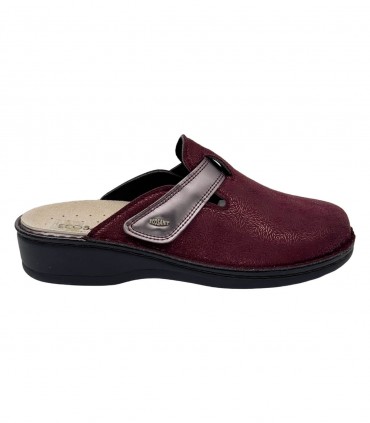 Ecosanit Marvin Velcro Incas Mustang Riflesso ciabatte donna