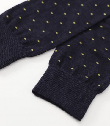 Perofil Cotton Fantasy calze lunghe uomo cotone pois