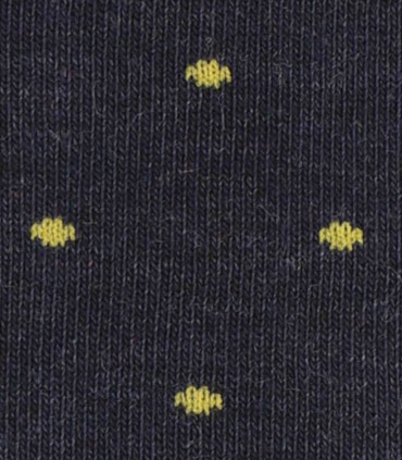 Perofil Cotton Fantasy calze lunghe uomo cotone pois