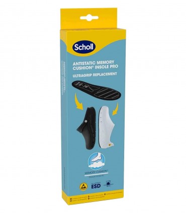 Scholl Ultragrip solette antistatiche Memory Cushion ricambio