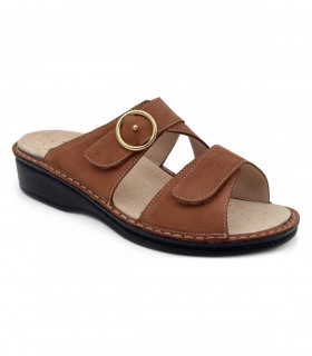 Ecosanit Thun Nabuk ciabatte donna