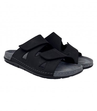 Scholl Aberdeen 2 Straps Man Nubuck ciabatte uomo