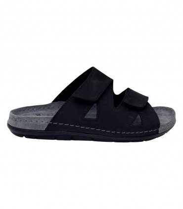 Scholl Aberdeen 2 Straps Man Nubuck ciabatte uomo