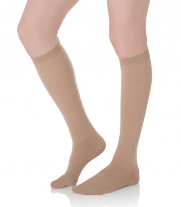 Flebysan Microfibra gambaletti donna punta chiusa medio classe 1