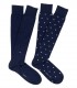 Perofil Color Fantasy Multipack calze lunghe uomo cotone geometrico
