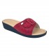 Scholl Mango Printed Suede ciabatte donna