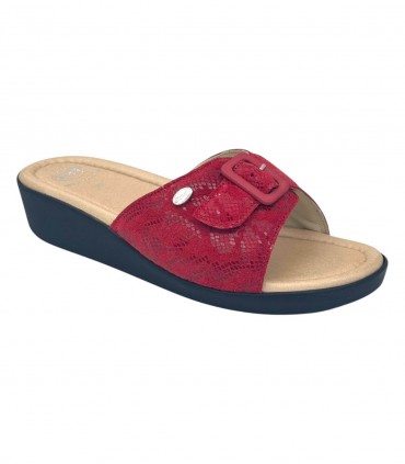 Scholl Mango Printed Suede ciabatte donna