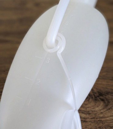 Termigea pappagallo urinale uomo con tappo CU2-T