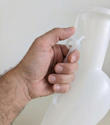 Termigea pappagallo urinale uomo con tappo CU2-T