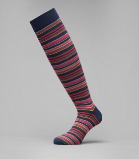 Perofil Cotton & Fantasy calze lunghe uomo cotone cashmere multirighe